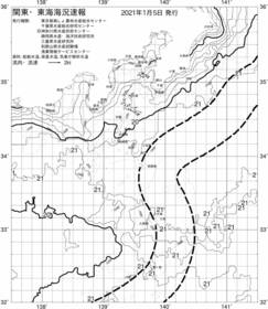 一都三県漁海況速報、関東・東海海況速報(2021/01/05)