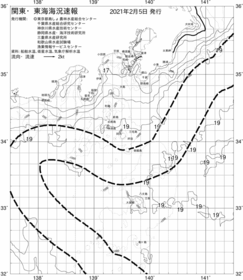 一都三県漁海況速報、関東・東海海況速報(2021/02/05)