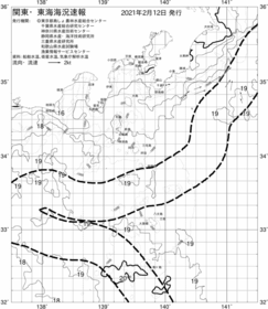 一都三県漁海況速報、関東・東海海況速報(2021/02/12)