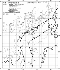 一都三県漁海況速報、関東・東海海況速報(2021/04/17)