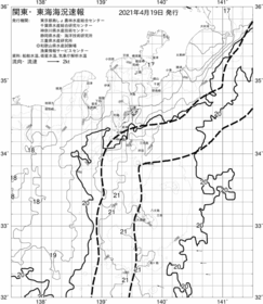 一都三県漁海況速報、関東・東海海況速報(2021/04/19)