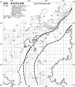 一都三県漁海況速報、関東・東海海況速報(2021/04/20)