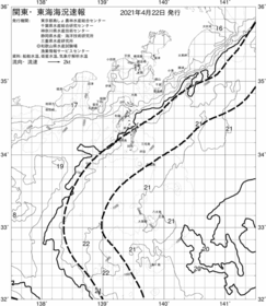 一都三県漁海況速報、関東・東海海況速報(2021/04/22)