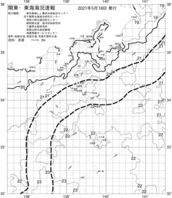 一都三県漁海況速報、関東・東海海況速報(2021/05/18)