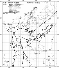 一都三県漁海況速報、関東・東海海況速報(2021/06/17)