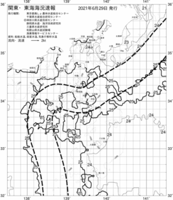 一都三県漁海況速報、関東・東海海況速報(2021/06/29)