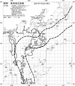 一都三県漁海況速報、関東・東海海況速報(2021/07/02)