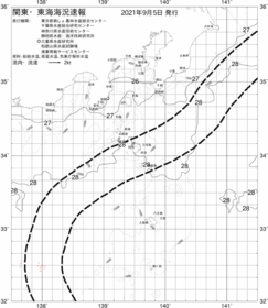 一都三県漁海況速報、関東・東海海況速報(2021/09/05)