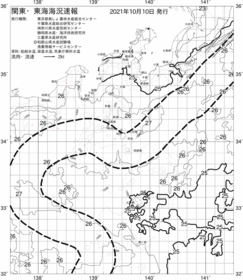 一都三県漁海況速報、関東・東海海況速報(2021/10/10)