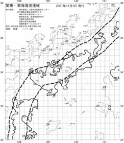 一都三県漁海況速報、関東・東海海況速報(2021/11/03)