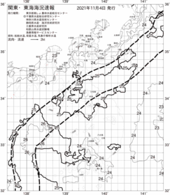 一都三県漁海況速報、関東・東海海況速報(2021/11/04)