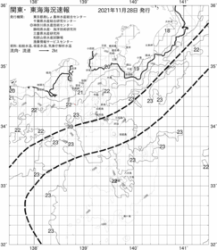 一都三県漁海況速報、関東・東海海況速報(2021/11/28)