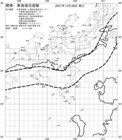 一都三県漁海況速報、関東・東海海況速報(2021/12/28)