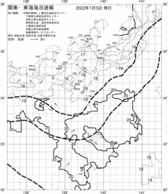 一都三県漁海況速報、関東・東海海況速報(2022/01/05)