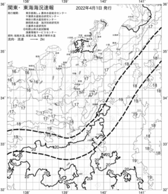 一都三県漁海況速報、関東・東海海況速報(2022/04/01)