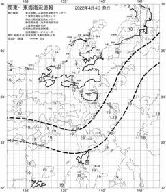 一都三県漁海況速報、関東・東海海況速報(2022/04/04)