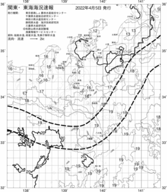 一都三県漁海況速報、関東・東海海況速報(2022/04/05)