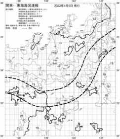 一都三県漁海況速報、関東・東海海況速報(2022/04/06)