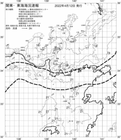 一都三県漁海況速報、関東・東海海況速報(2022/04/12)