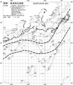 一都三県漁海況速報、関東・東海海況速報(2022/05/06)
