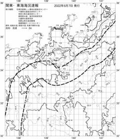 一都三県漁海況速報、関東・東海海況速報(2022/06/07)