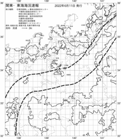 一都三県漁海況速報、関東・東海海況速報(2022/06/11)