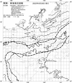 一都三県漁海況速報、関東・東海海況速報(2022/06/26)