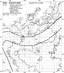 一都三県漁海況速報、関東・東海海況速報(2022/07/11)