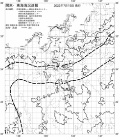 一都三県漁海況速報、関東・東海海況速報(2022/07/15)