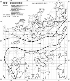 一都三県漁海況速報、関東・東海海況速報(2022/07/20)