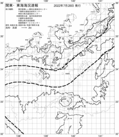 一都三県漁海況速報、関東・東海海況速報(2022/07/28)