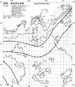 一都三県漁海況速報、関東・東海海況速報(2022/08/08)