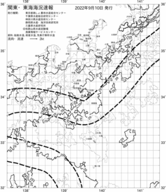 一都三県漁海況速報、関東・東海海況速報(2022/09/10)