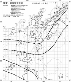 一都三県漁海況速報、関東・東海海況速報(2022/09/12)