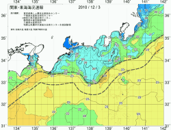 関東・東海海況速報/広域(2010/12/03)