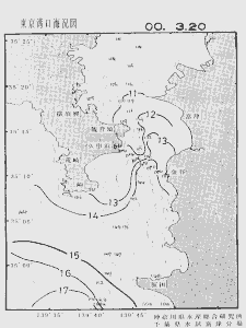 東京湾口海況図(2000/03/20)
