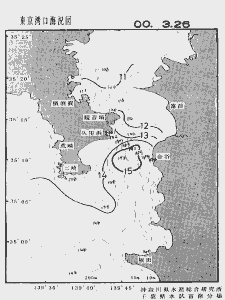 東京湾口海況図(2000/03/26)