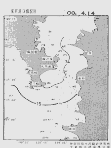 東京湾口海況図(2000/04/14)