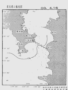 東京湾口海況図(2000/04/16)