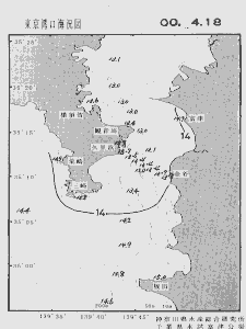 東京湾口海況図(2000/04/18)