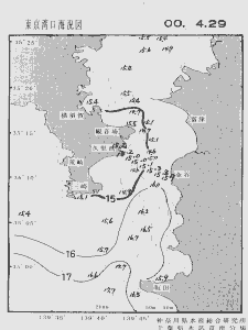 東京湾口海況図(2000/04/29)