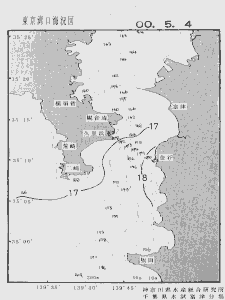 東京湾口海況図(2000/05/04)