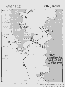 東京湾口海況図(2000/05/10)