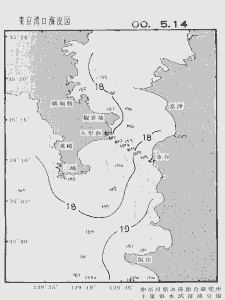 東京湾口海況図(2000/05/14)