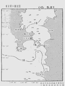 東京湾口海況図(2000/05/21)