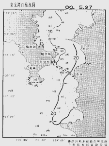 東京湾口海況図(2000/05/27)