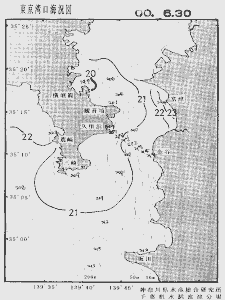 東京湾口海況図(2000/06/30)