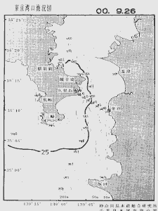 東京湾口海況図(2000/09/26)