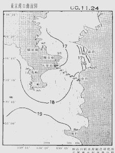 東京湾口海況図(2000/11/24)