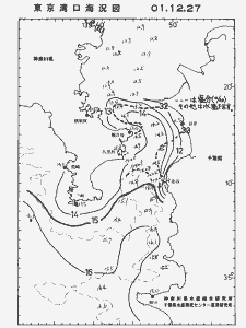 東京湾口海況図(2001/12/27)